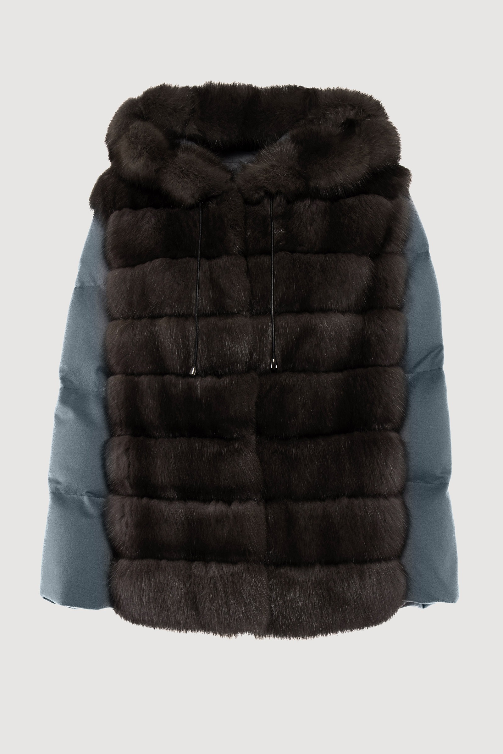 Cashmere duvet with sable eclipse
