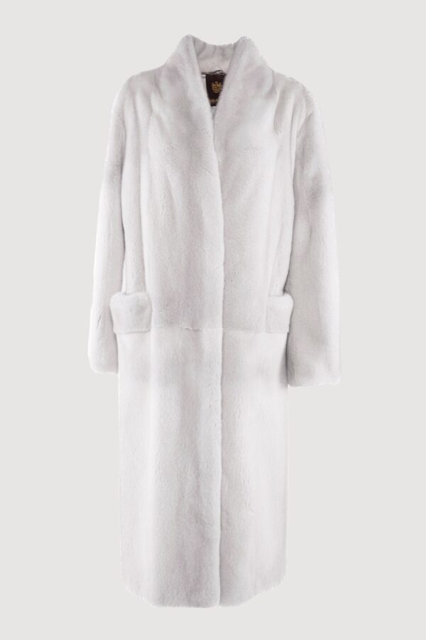 Mink violet coat