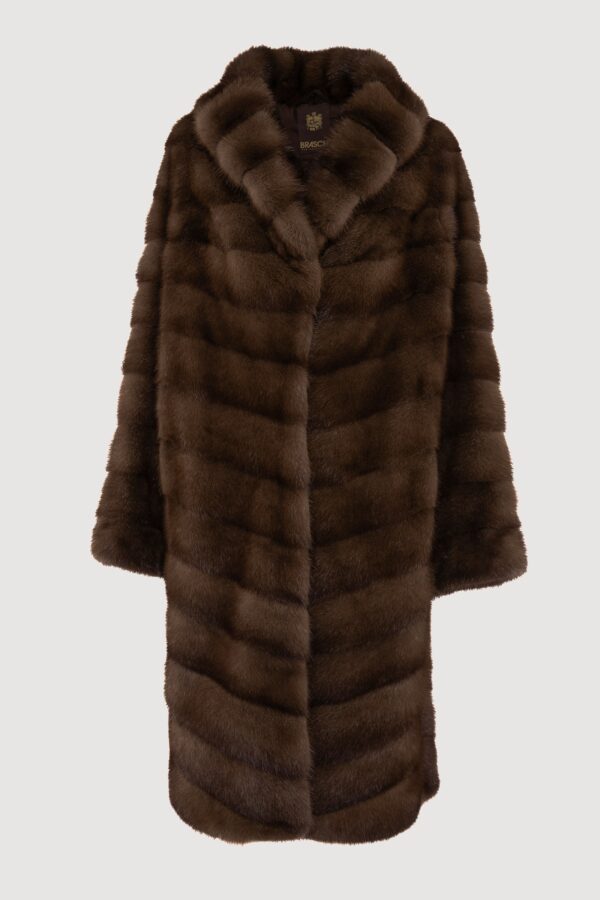 Wild nafa mink coat
