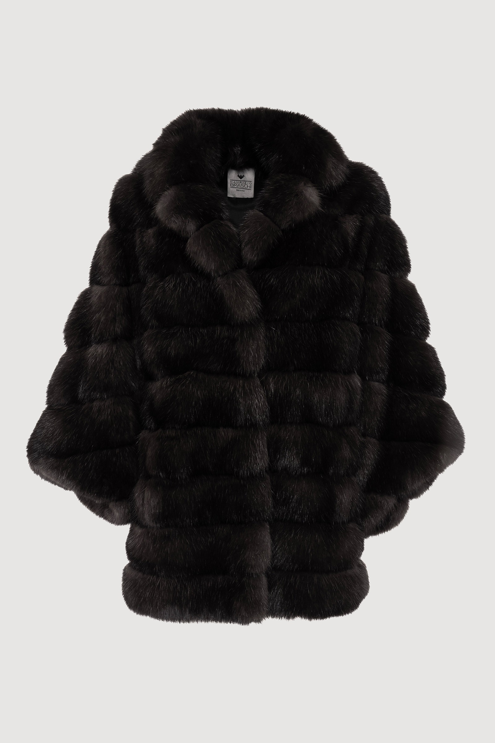 Coat in sable barguzinsky dark silvery