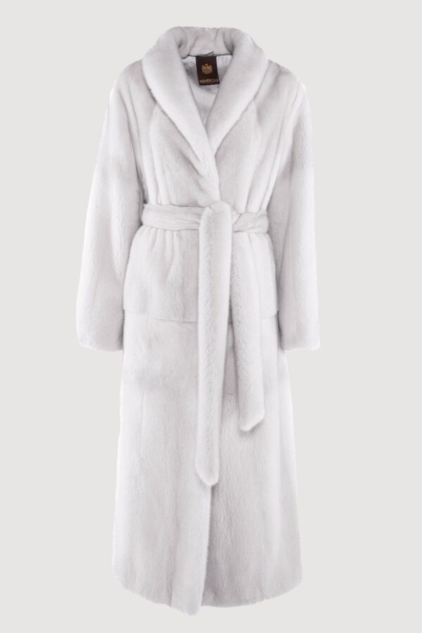 Mink violet coat