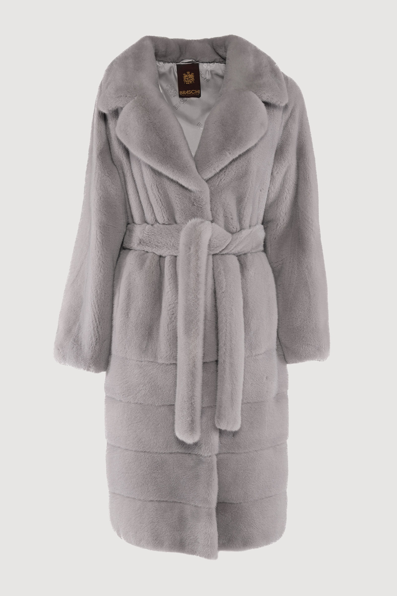 Mink vapor blue coat
