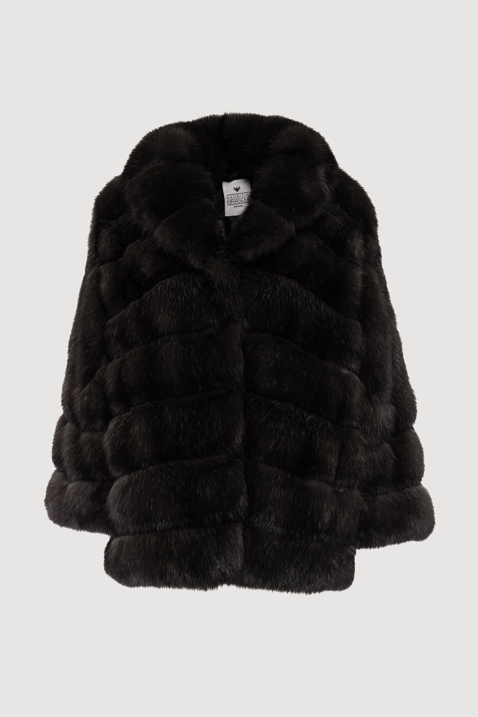 Coat in sable barguzinsky dark silvery
