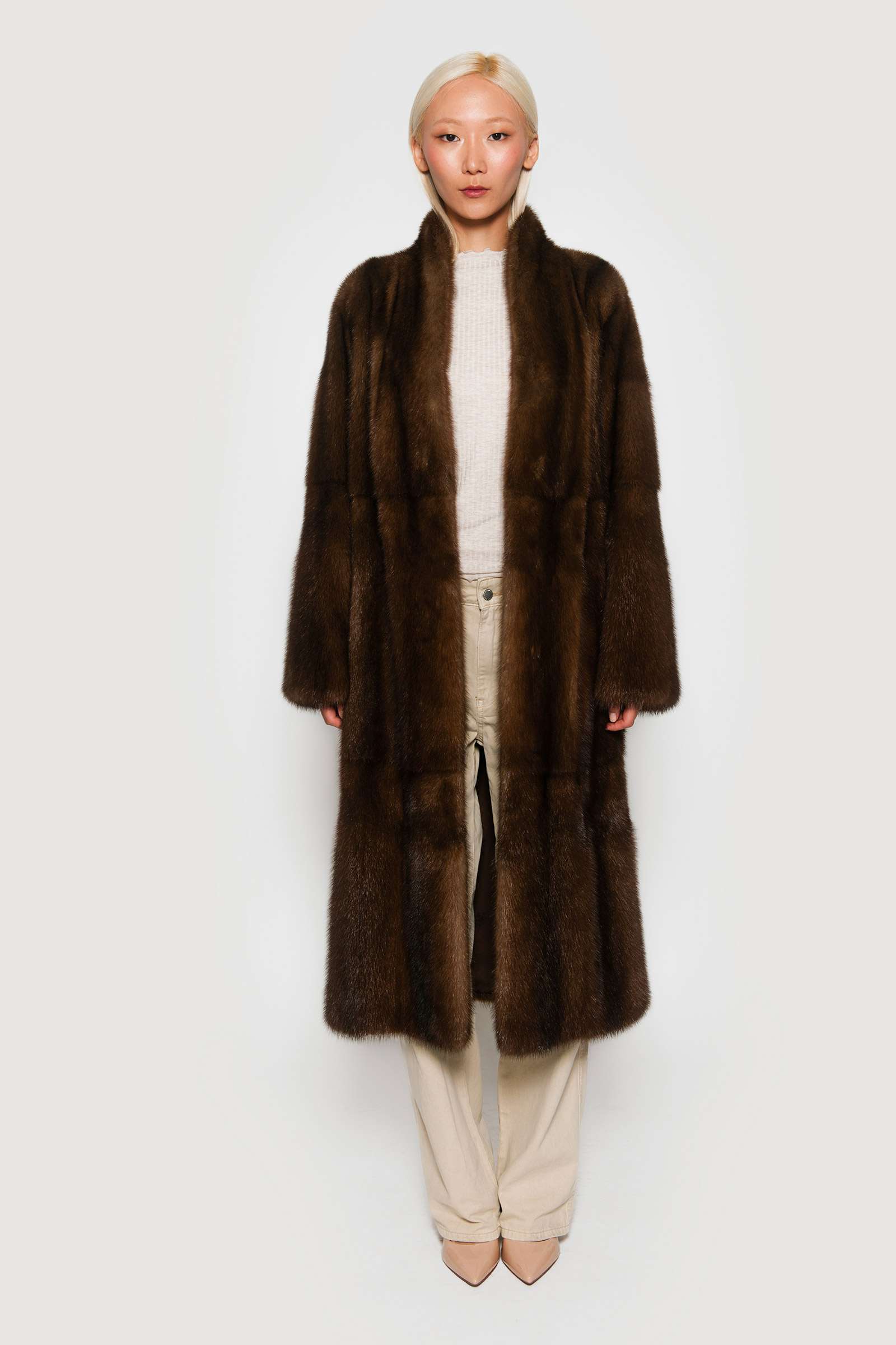 Wild nafa mink coat