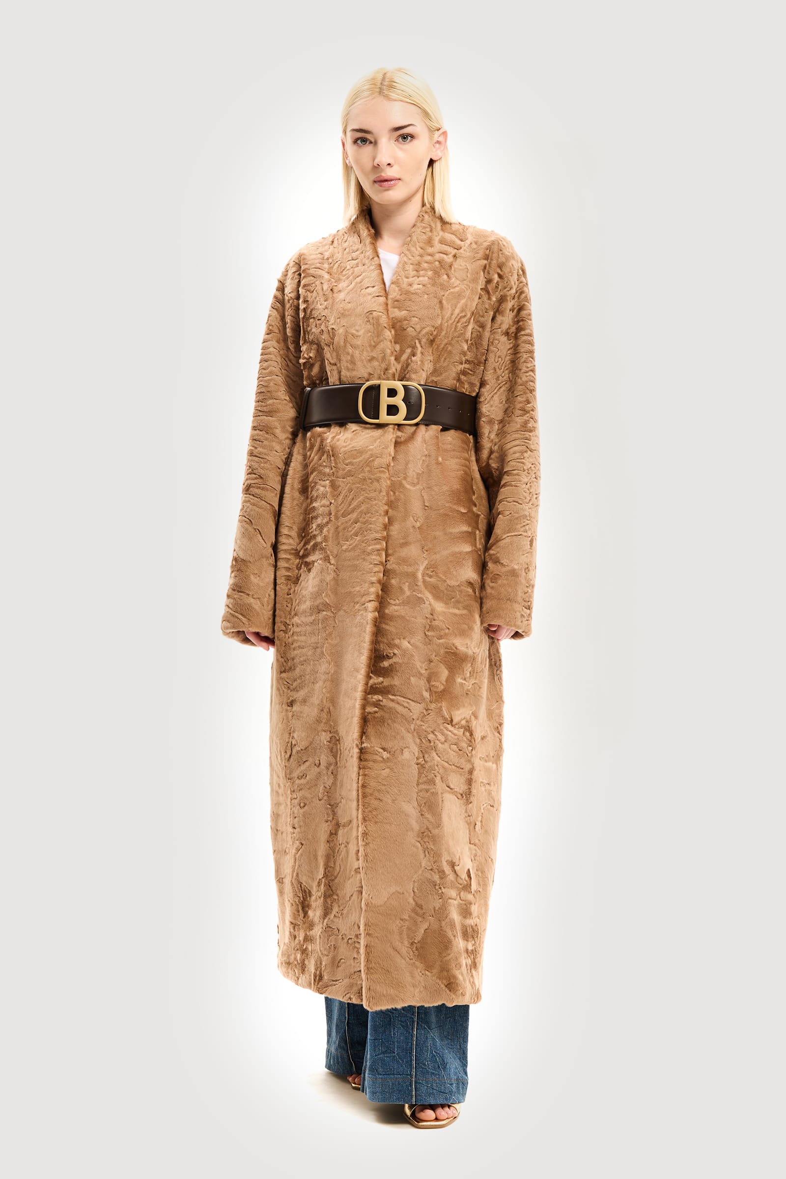 Persian lamb mueslei coat