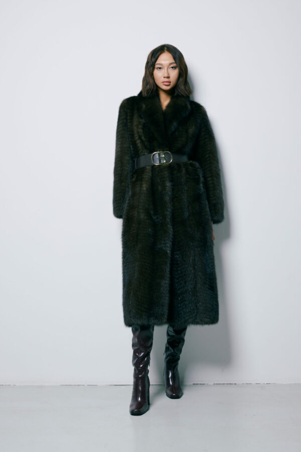 Sable threaded coat