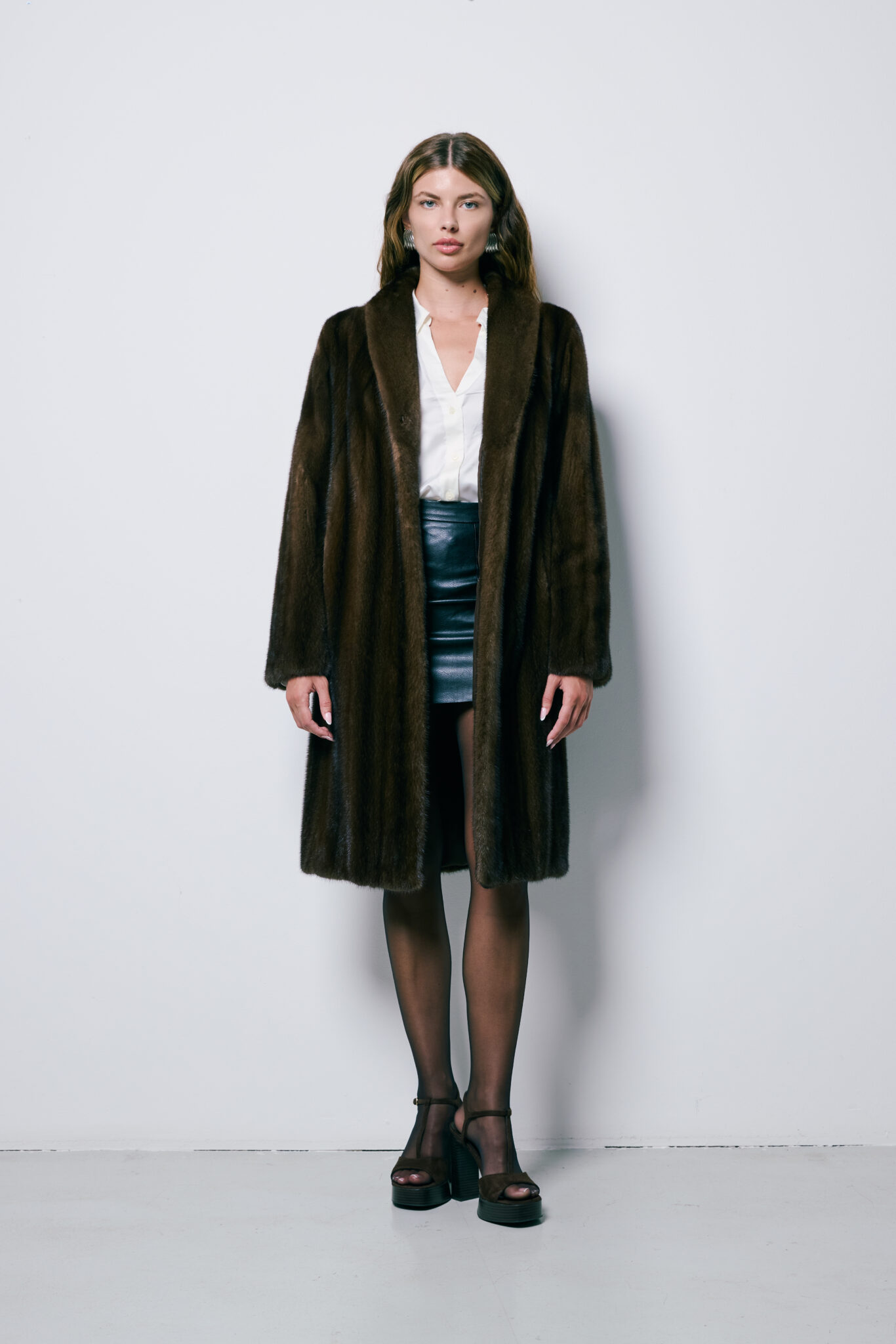 Mink coat