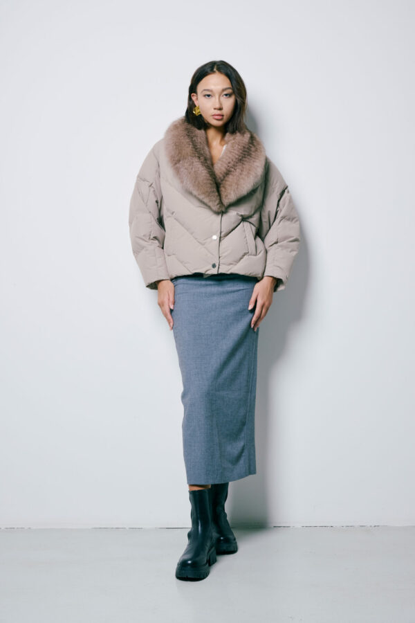 Mink tech jacket
