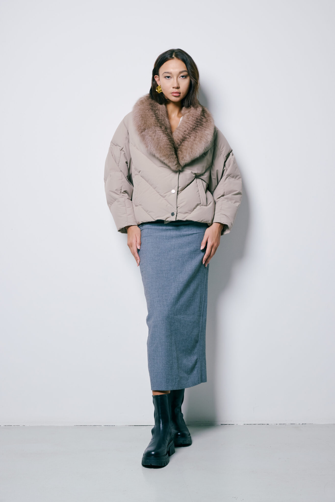 Mink tech jacket
